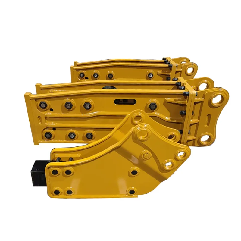 En Stock, martillo hidráulico de retroexcavadora Sunward, piezas de maquinaria de construcción de rompe en forma de plátano para buena venta