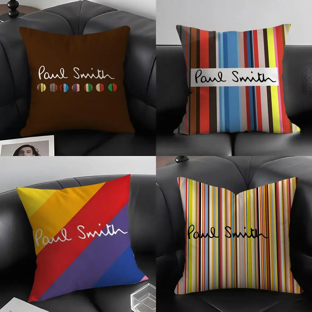 P-Paul SmithH Brand Cushion Cover Pillowcase Ultra Soft Skin Friendly Fabric Cloud Like Comfort & Concealed Zipper