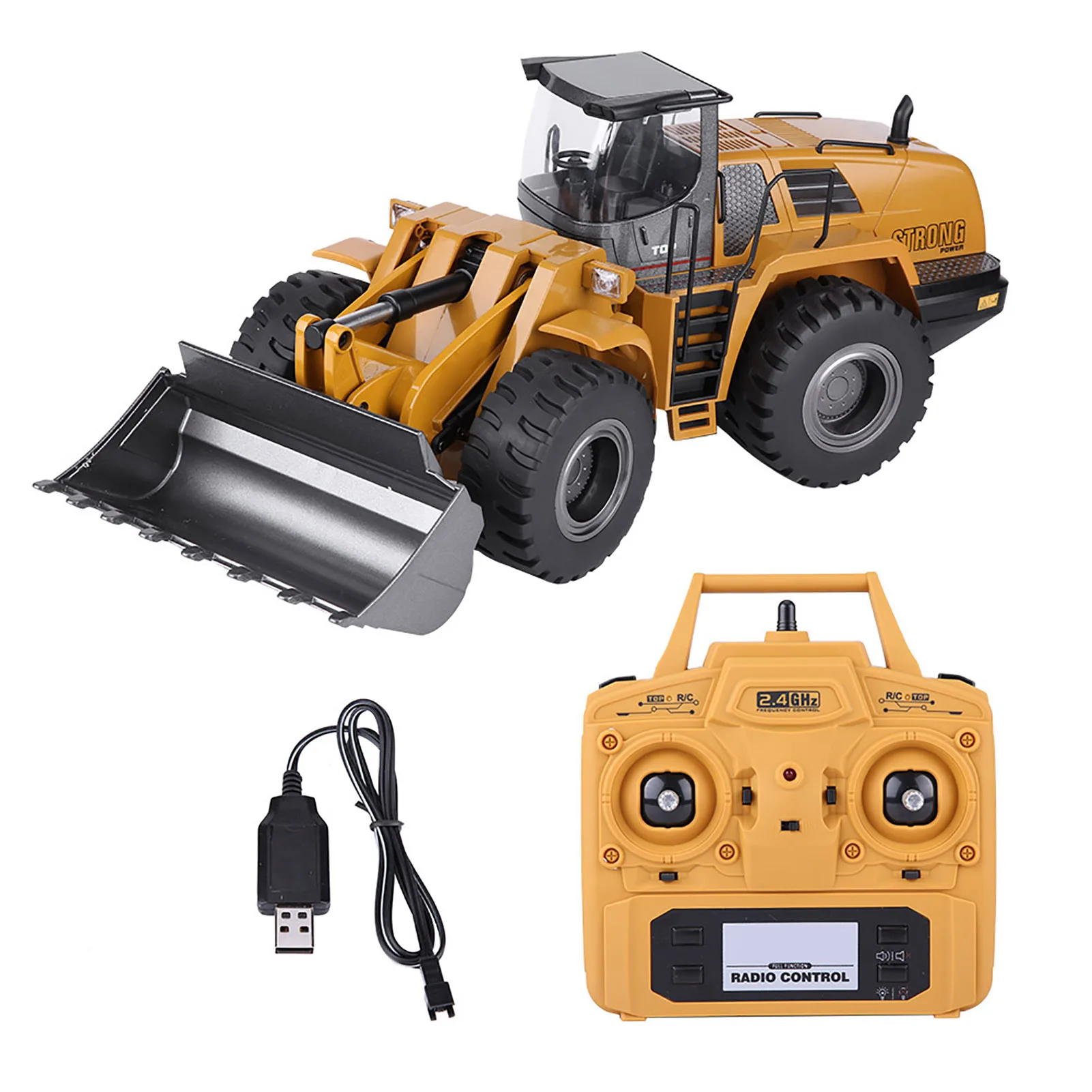 2.4G 1:14 RC Electric Truck Remote Control Model Excavator Engineering Vehicle RC Remote Control Car