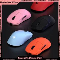 Vaxee Ninjutso Sora 4K Mouse Dual Mode Wireless Gaming Mouse PAW3950 4KHz Polling Rate Custom Mice Long Battery Life PCAccessory