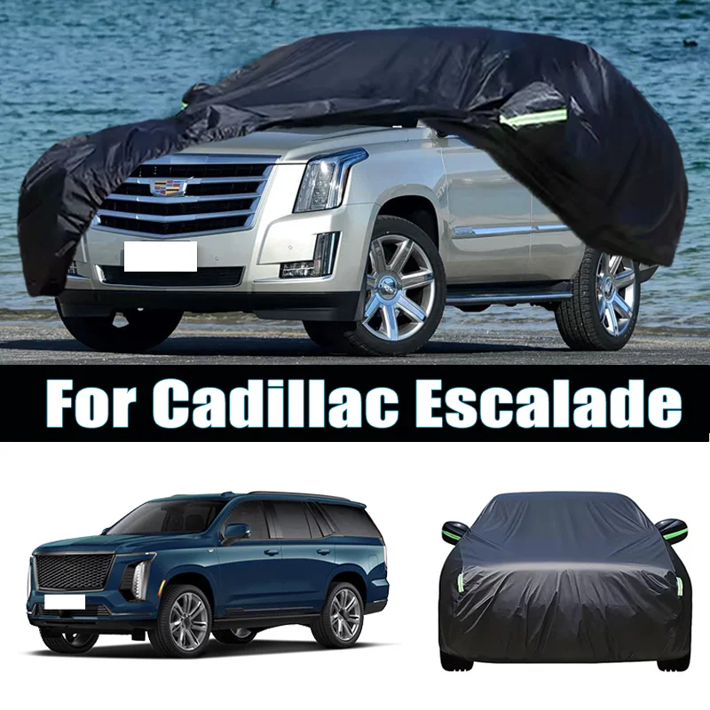 

Car Cover For Cadillac Escalade - Outdoor Full Body Protection, Waterproof Dustproof Heat-Resistant, All-Season Use Exterior