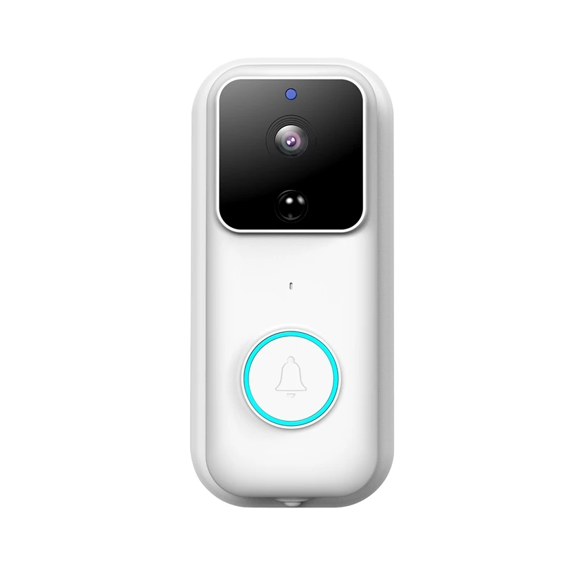 

Hot TTKK Smart Doorbell Camera 1080 Hd Wireless Wifi Doorbell Two Way Audio Intercom Ip Door Bell Home Security App Control B60