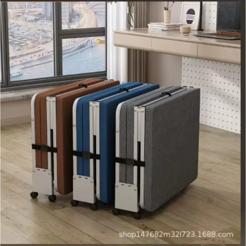 HYS wholesale office folding bed single bed escort bed siesta  siesta hard board tri-fold