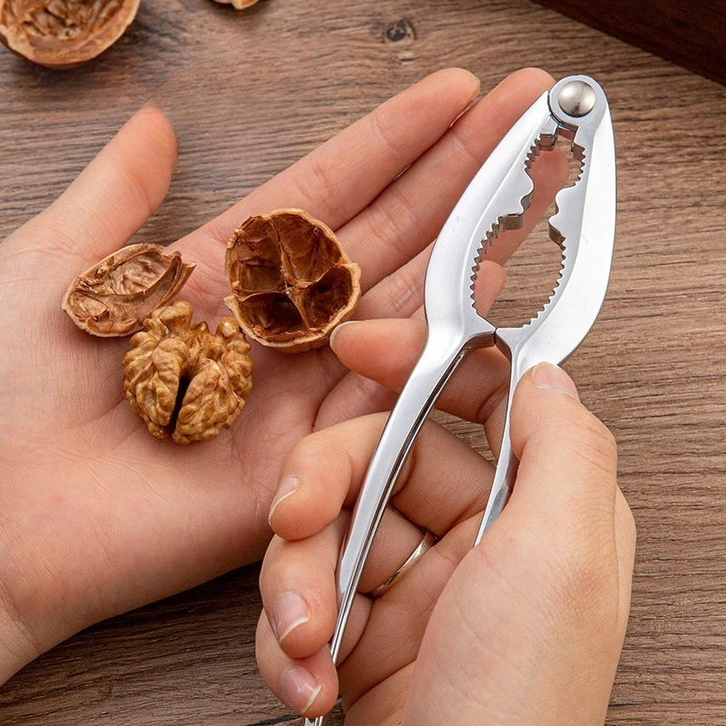 New 1pcs Nut Crackers Nutcracker for Walnuts, Tool for Nuts, Nut Cracker Kitchen Tool, Sturdy Nutcrackers Opener Tool view 5