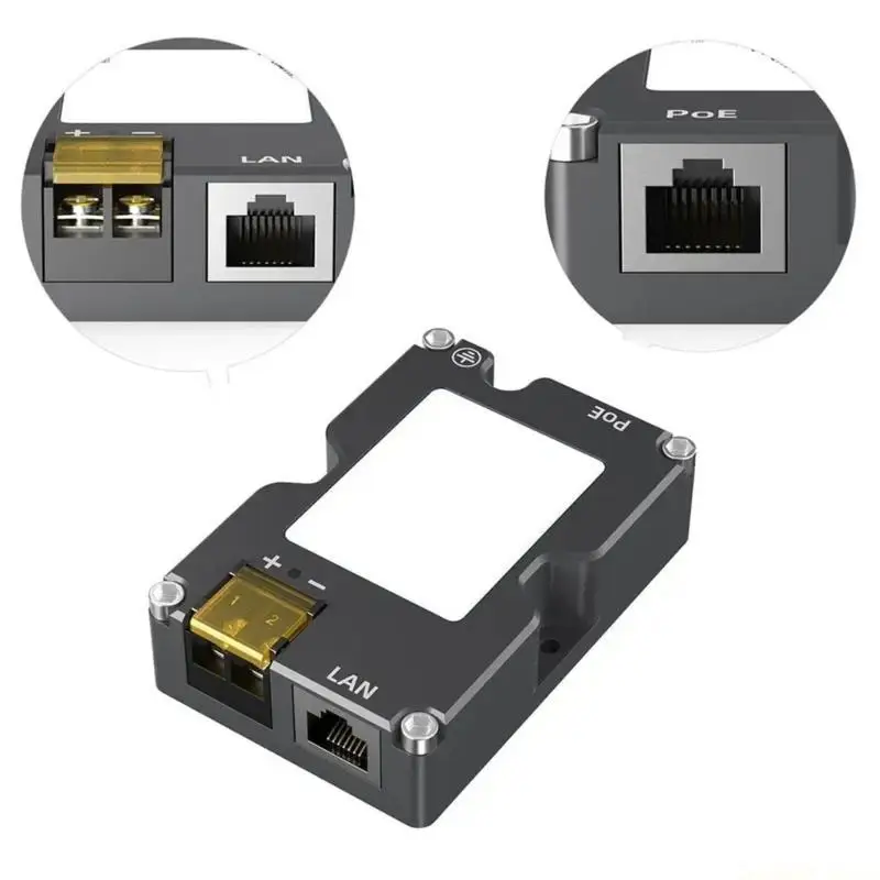 D0AB High Efficiency 150W PoE Power Injector with Gigabit Compatibility for Technical Engineers Multiple Networking Equipment