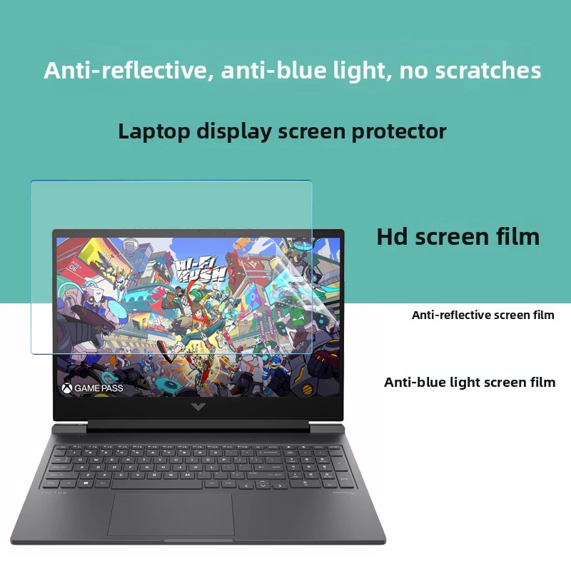 For 16.1inch HP Victus Gaming 16-d0033ur Laptop screen film High-definition Display Protective film
