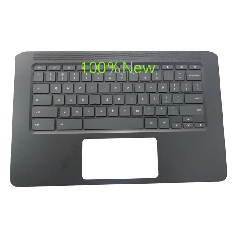 

NEW FOR HP Chromebook 14 G5 Black Palmrest & Keyboard L14355-001