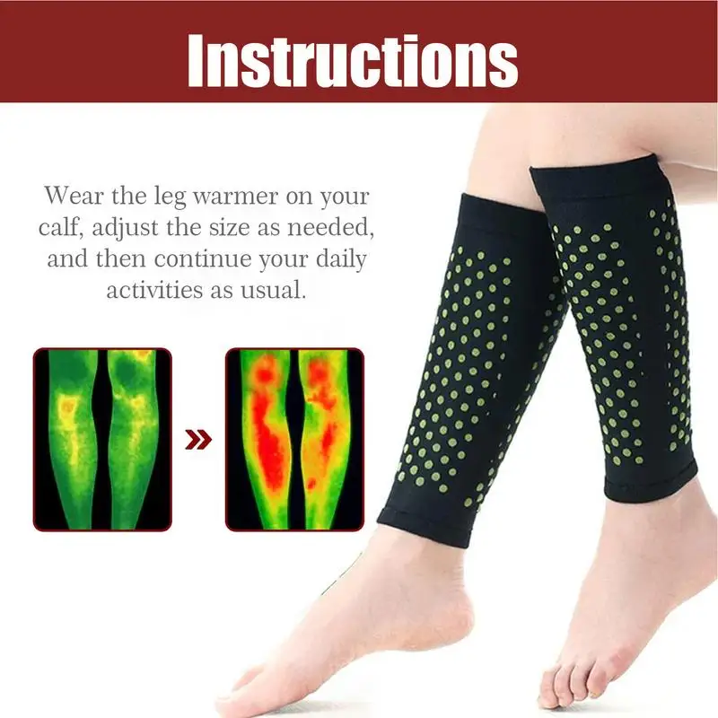 Self-Heating Shaping Knee Pads Running Straps Support Heating Leg Cover Comfortable Running Self-Heating Knee Sleeves For Home