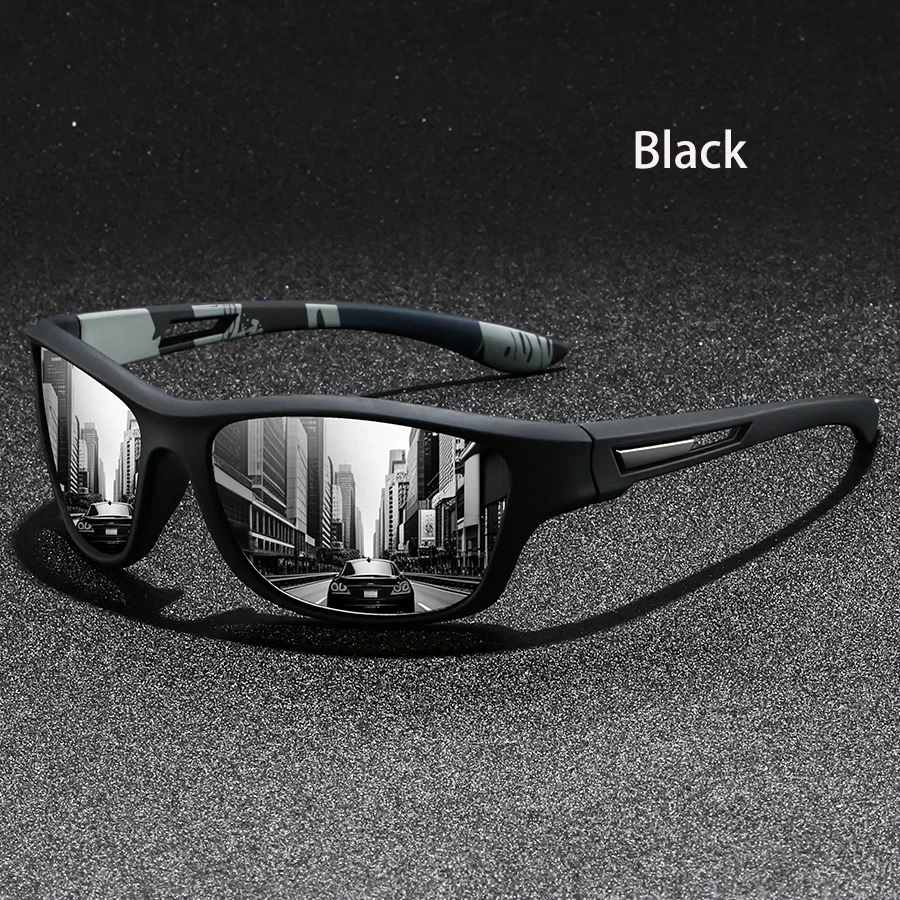 18-teiliges Set Tarnmuster-Rahmen Brillen für Fahren Angeln Freizeit Sport Herren Damen Radfahren Bergsteigen Mode Vintage Sport Sonnenbrillen – Detail 7