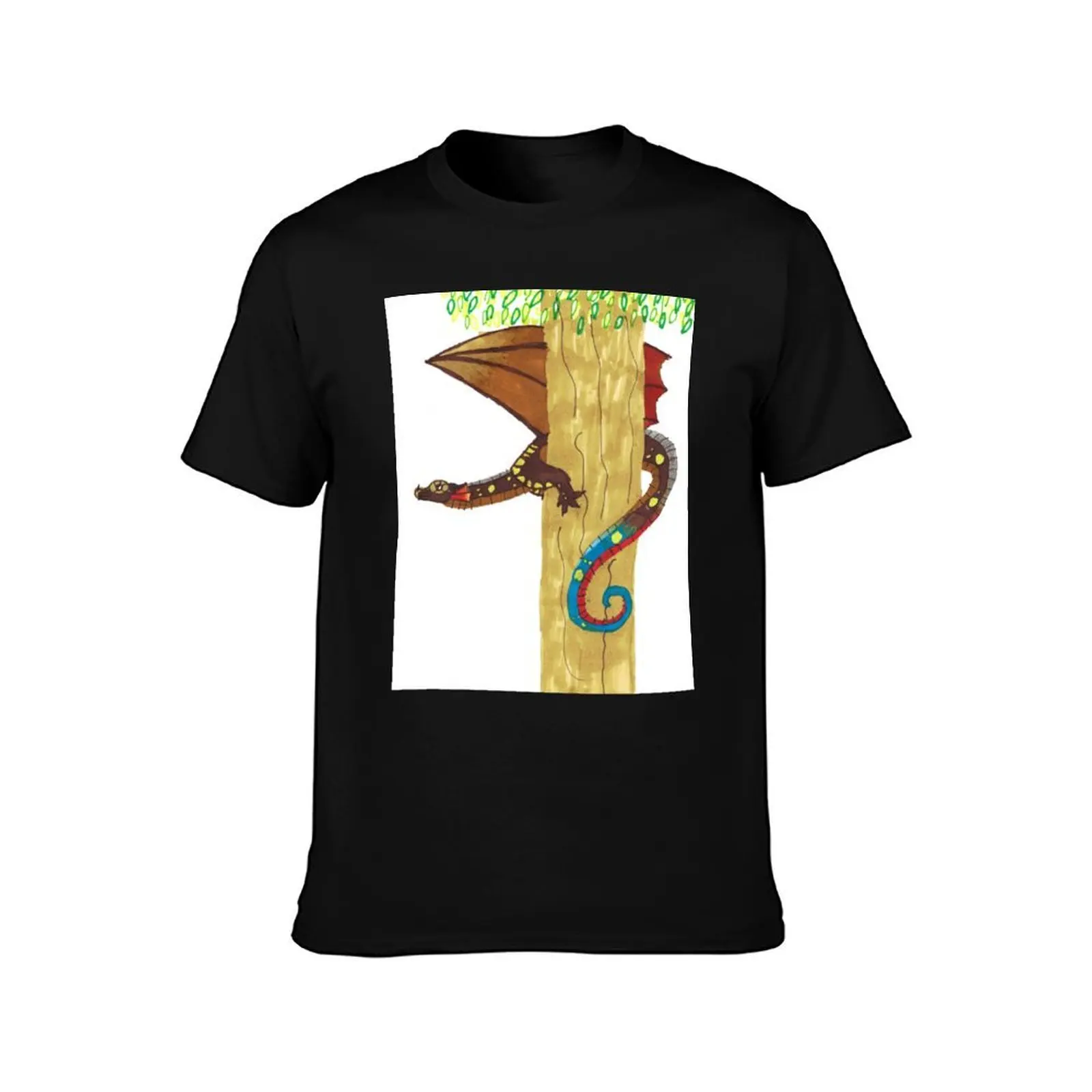 Gloria Chameleon Dragon T-Shirt t shirt man designer T-Shirt