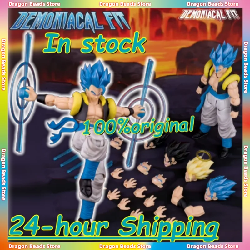 

Demoniacal Fit Gogeta Figure Dragon Ball Z Super Saiyan Blue Hero Waltz Gogeta The Supreme Dance Anime Action Figure Toys Gifts