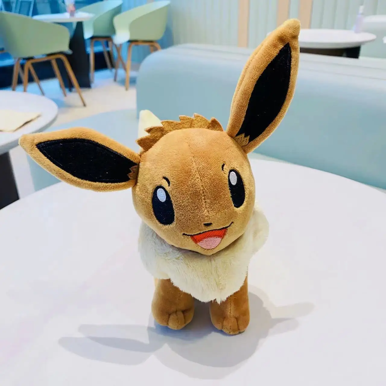 18-28cm Pokemon Plush Toy Leafeon Espeon Eevee Charmander Squirtle Torchic Piplup Anime Figure Peluche Toys