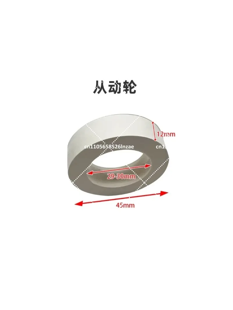 10PCS Ink Roller for MY380F Labeling Machine Coder Feeding Wheel White Rubber Transmission Roller Parts