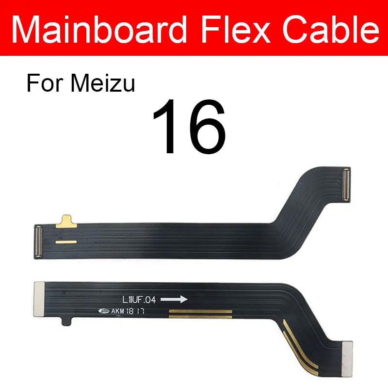 

Гибкий кабель для разъема материнской платы для Meizu 16 16X 16S 16XS 16th Plus, гибкая лента для основной платы, запасные части для ремонта