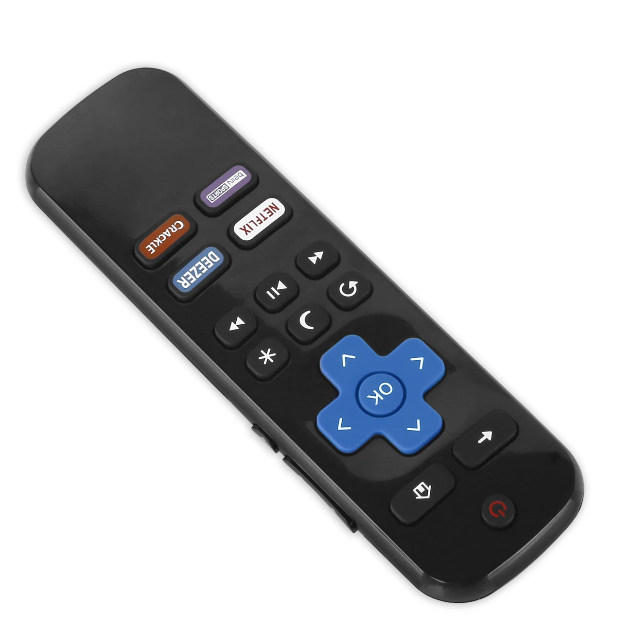 جهاز تحكم عن بعد بديل لتلفزيون روكو مع جهاز تحكم Netflix DeEZER ، مفاتيح اختصار فرقعة ، وحدة تحكم BeinSports ، جديد