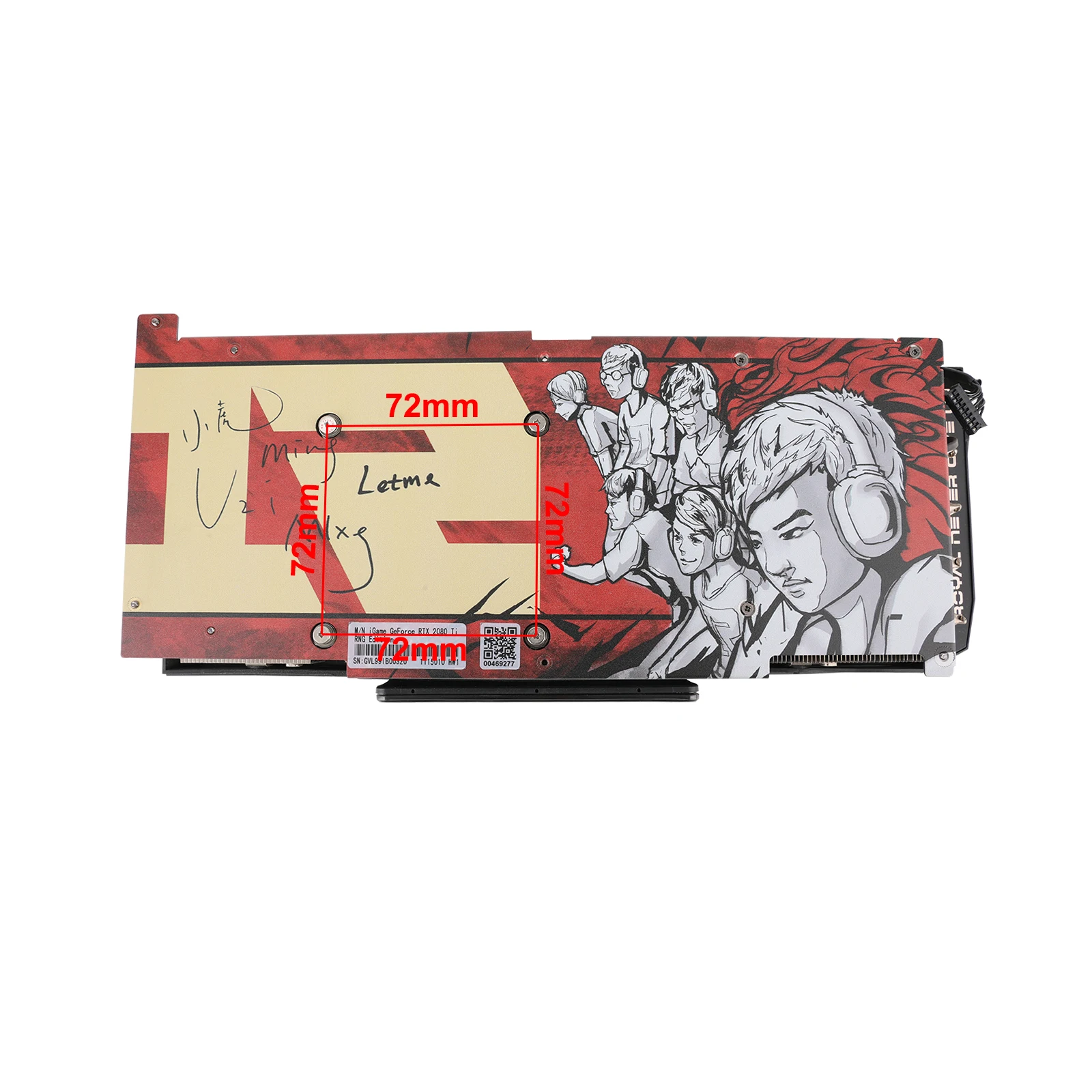 Радиатор для видеокарты GeForce RTX 2080Ti RNG Edition GDDR6 11G