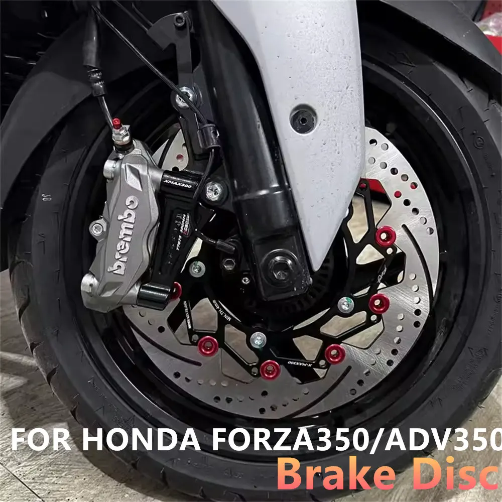 Motorcycle modification brake disc 300MM floating disc modification parts FOR HONDA Forza350/ADV350 2018-2023