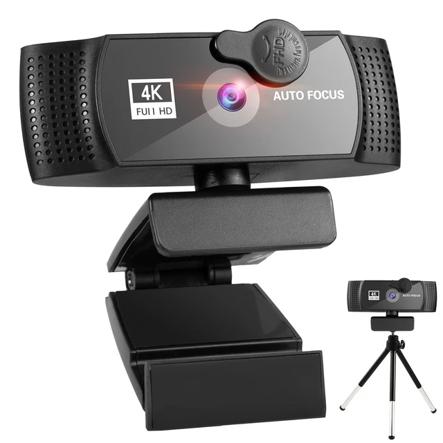 Веб-камера 8K 4K 2K 1080P Full HD с автофокусом и микрофоном