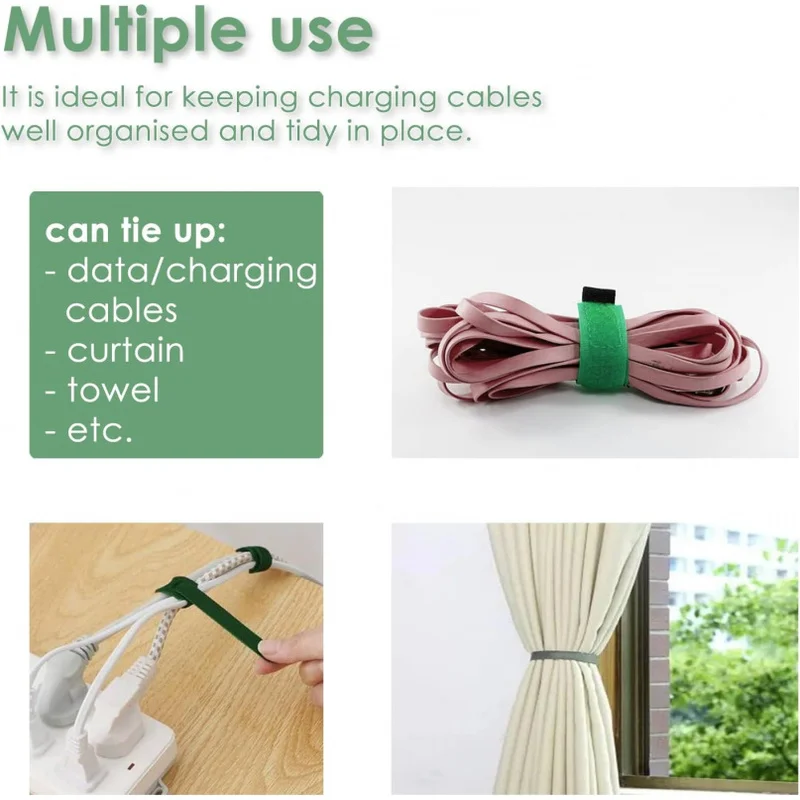 25m 50m Soft Garden Plant Tie Tape, Flexible Green Plant Support Strap, Gentle Safe Binding Tape For Flower Vine Fixing