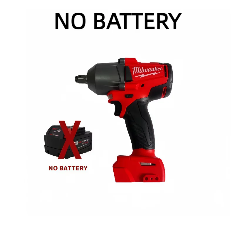Milwaukee 1300NM NEW Electric Brushless Wrench 18V Cordless Impact Wrench 1/2 Inch Square drive Repair HIGH TORQUE Power Tools image 3