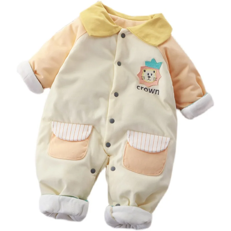 

Baby cartoon crawling suit 1