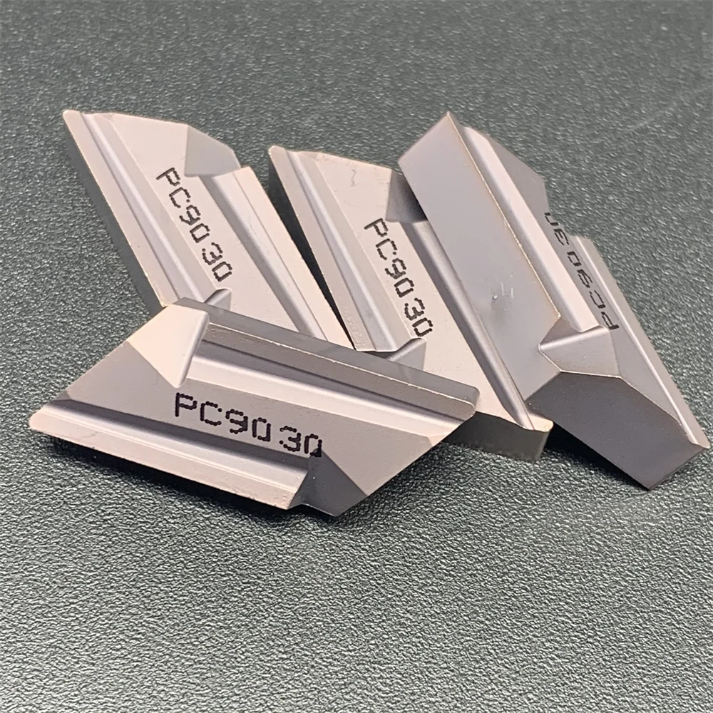 Imagem -05 - High Quality Turning Blade Knux160405r11 Pc9030 Tungsten Carbide Insert Knux160405r