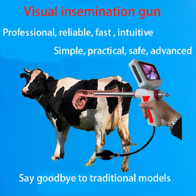 

Cattle Visual Insemination Gun HD Veterinary Artificial Insemination Equipment Sow Cow Pig Sheep Horse