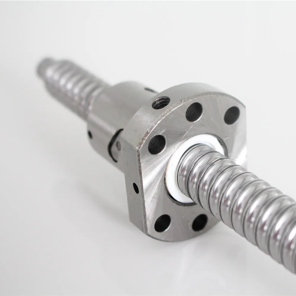 Imagem -04 - Ballscrew Sfu1605 250 mm 300 350 400 450 500 600 650 700 900 1000 1200 1500 Bola de Balnut Parafuso rm 1605 End Usinado Cnc