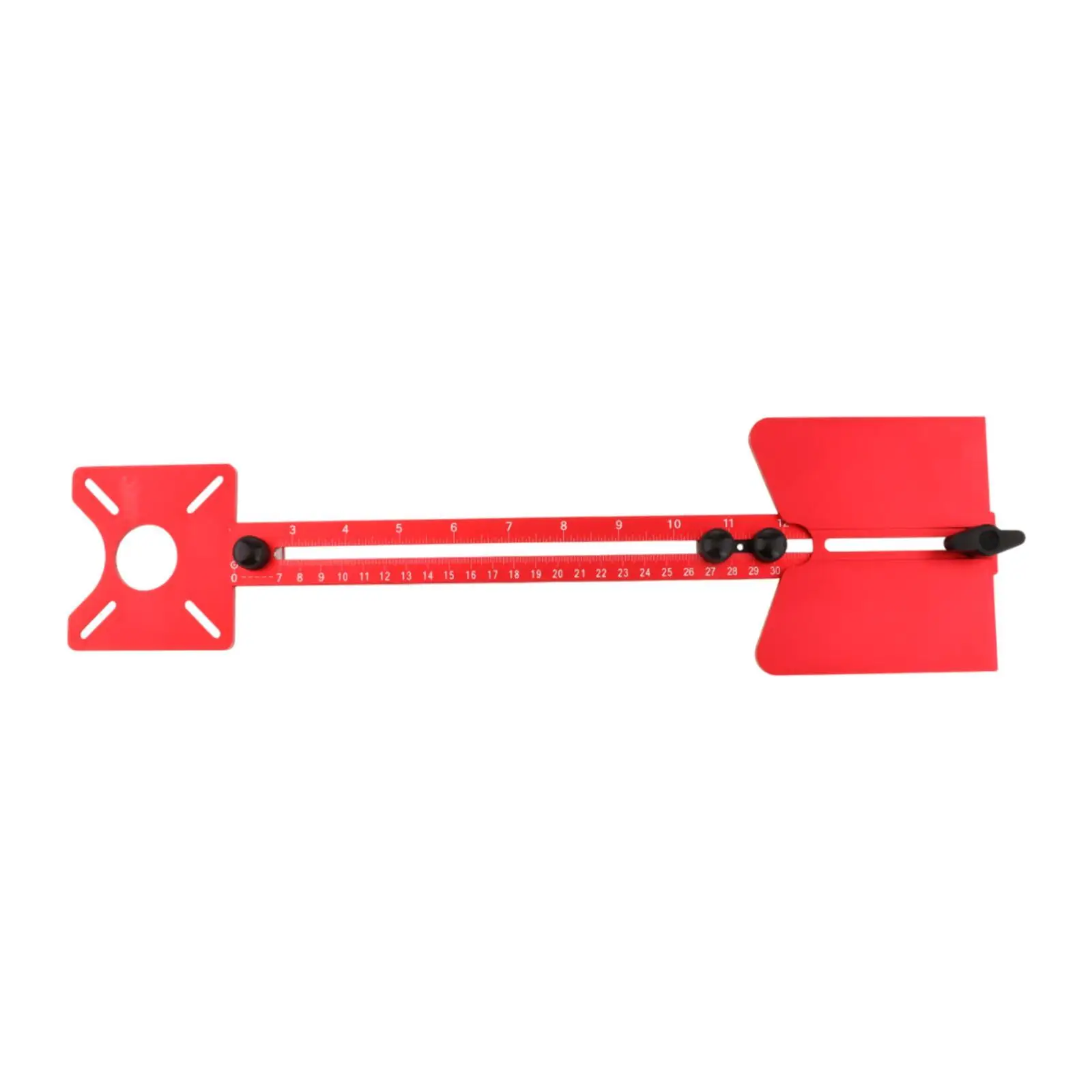 

Router Milling Groove Bracket Metric Inch Adjustable Aluminum Alloy Cutting