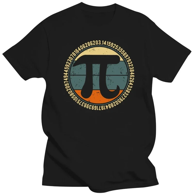 

Vintage Retro Pi Tshirt Women Pure Urban T-shirt Short Sleeved Algebra Shirt Math Teacher Tee Tops Fit Clothing Personality