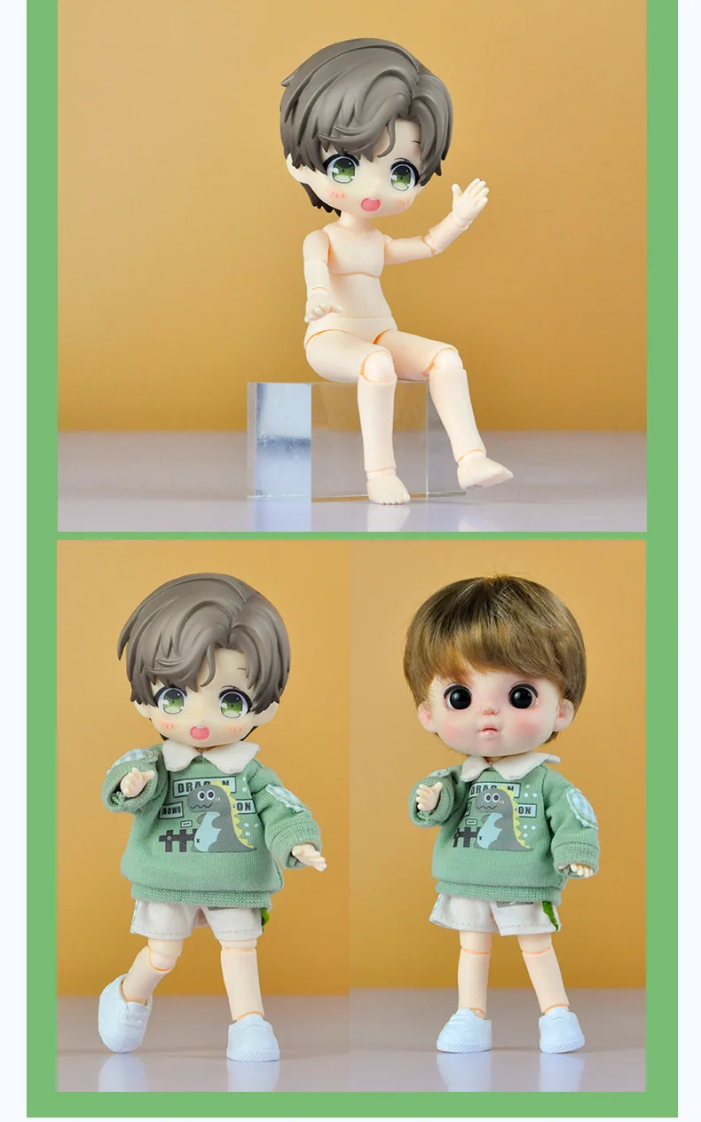 Ymy 2. Generation Puppen körper ob11 Puppe Kugelgelenk Körper Puppen ersatz Zubehör für Penny, gsc, Molly, Obitsu 11 Kopf – Detail 8