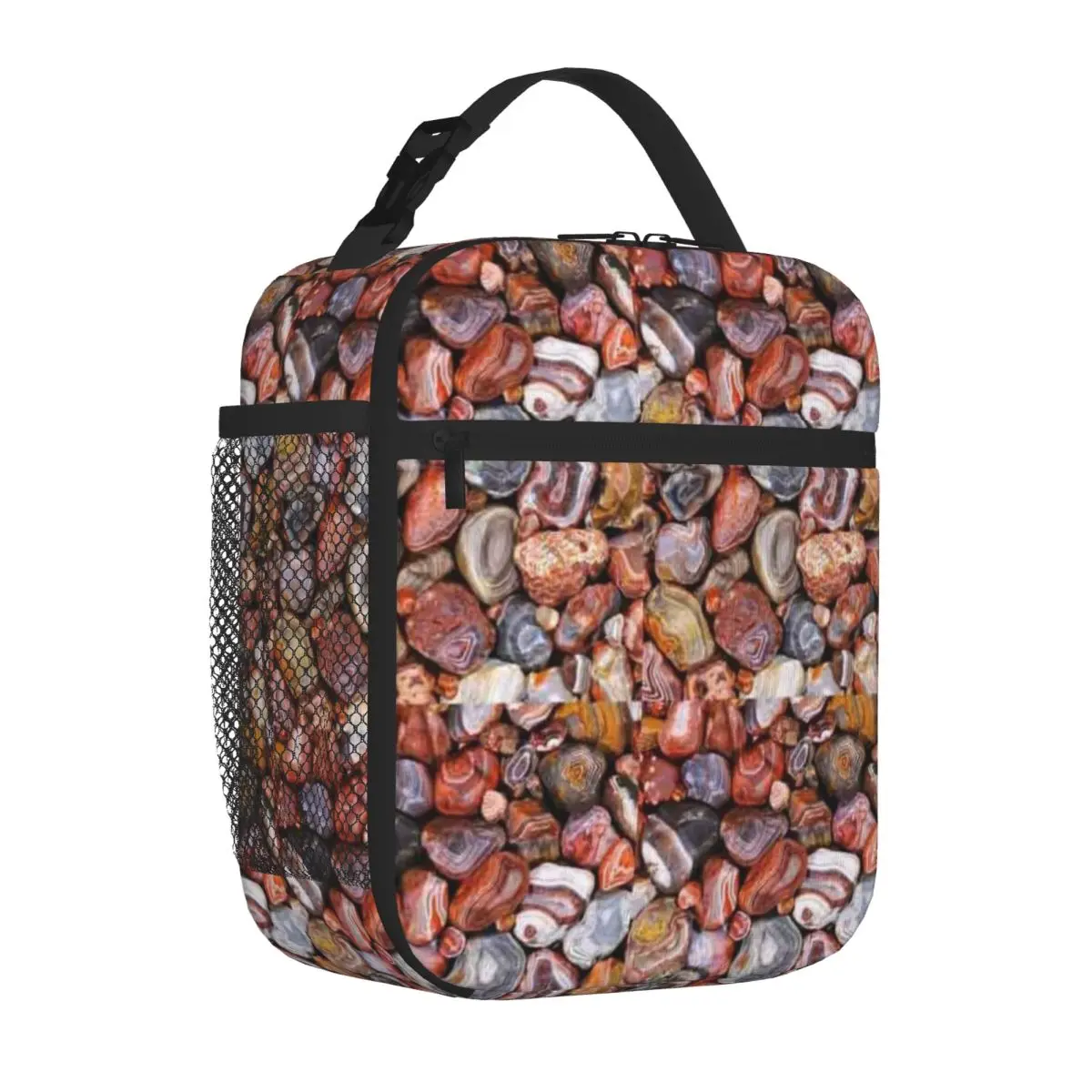 Bestselling Lake Superior Agates Cute Snack Bag Camping Meal Thermal Tote