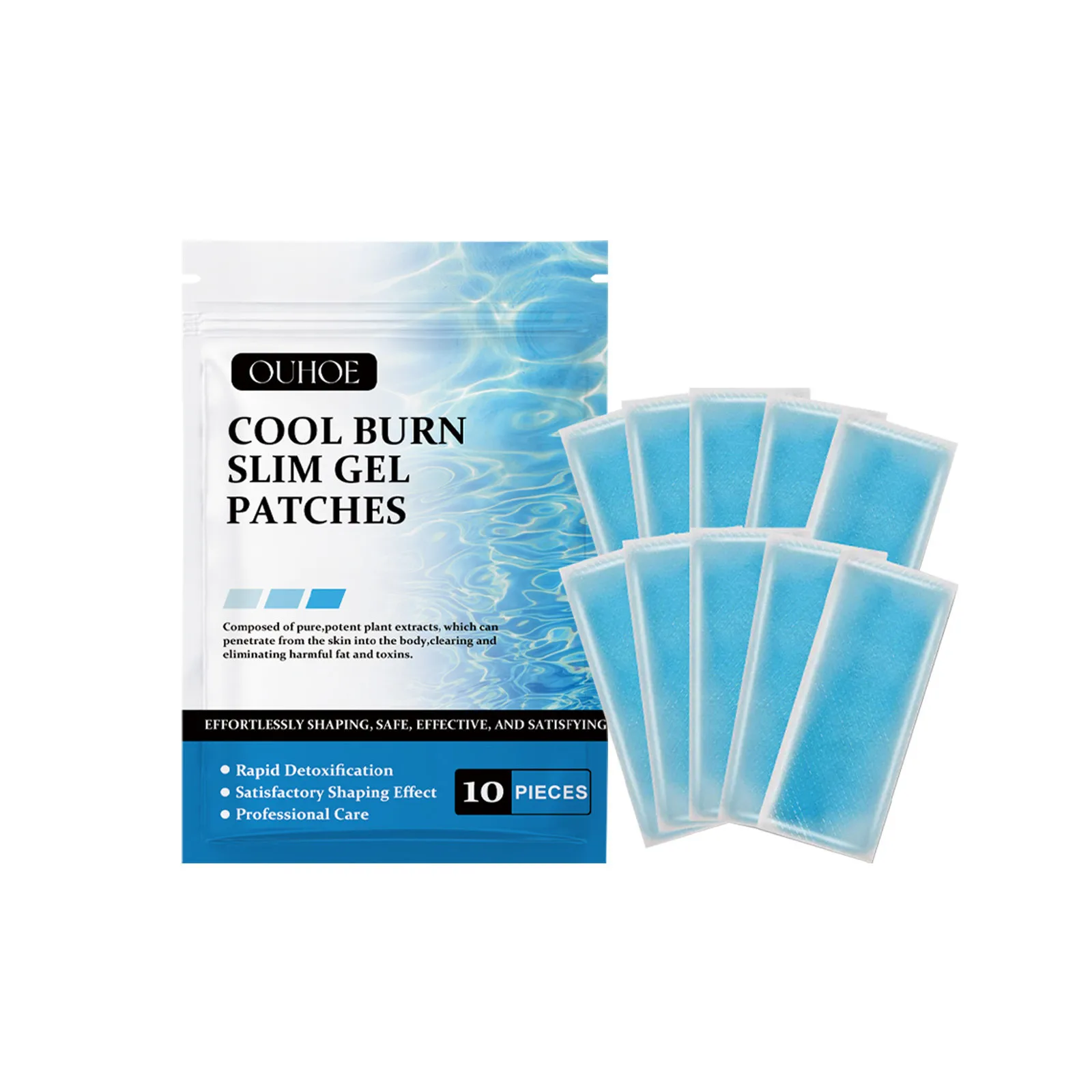 Fat Burning Patches Tummy Control Detox Weight Loss Thin Belly Arms Legs Cellulite Remover Relaxing Summer Cooling Foot Stickers