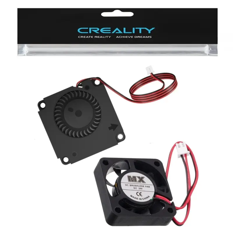 CREALITY Original 4010 Fans DC 24V Extruder Hot End Fan and Turbo Fan，Blower Fan and Axial Fan for Ender 3/Ender 3 Pro 3D Print - 3