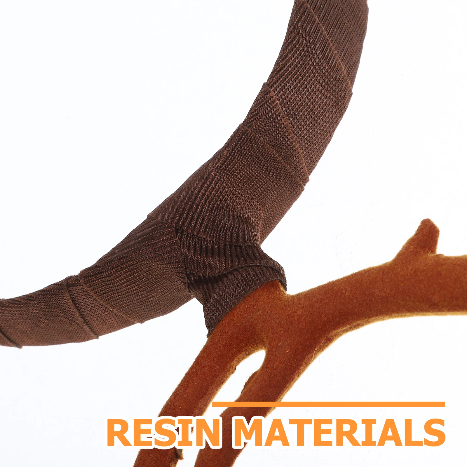 

Festive Halloween Antler Dark Deer Resin Costume Accessory For Women Men Lightweight Durable Party Cosplay Hair Decoration