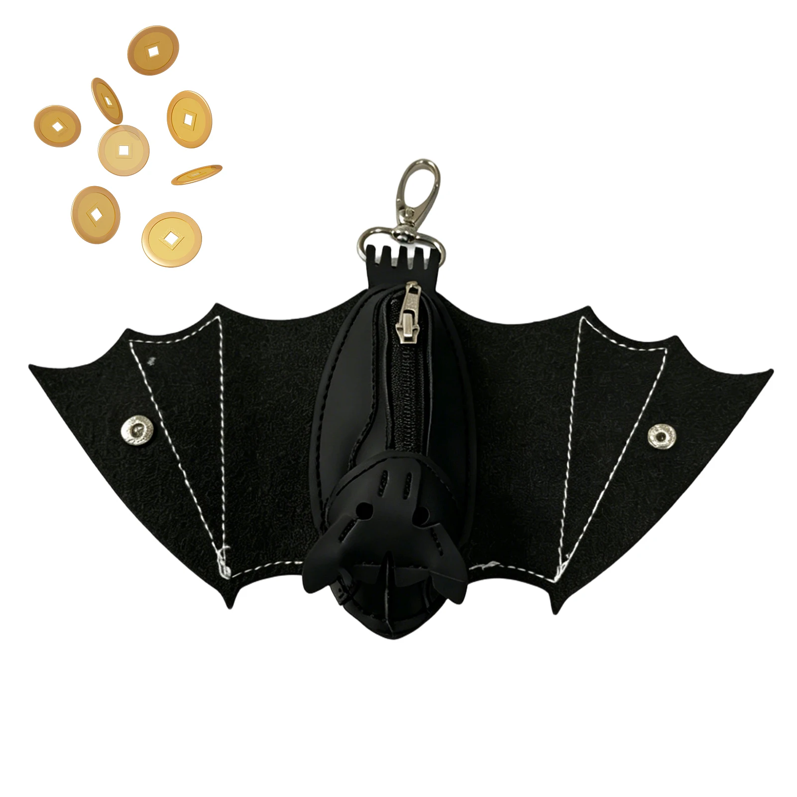 20cm PU Leather Bat Gothic Coi - đánh giá và giá Leatherwork Workshop