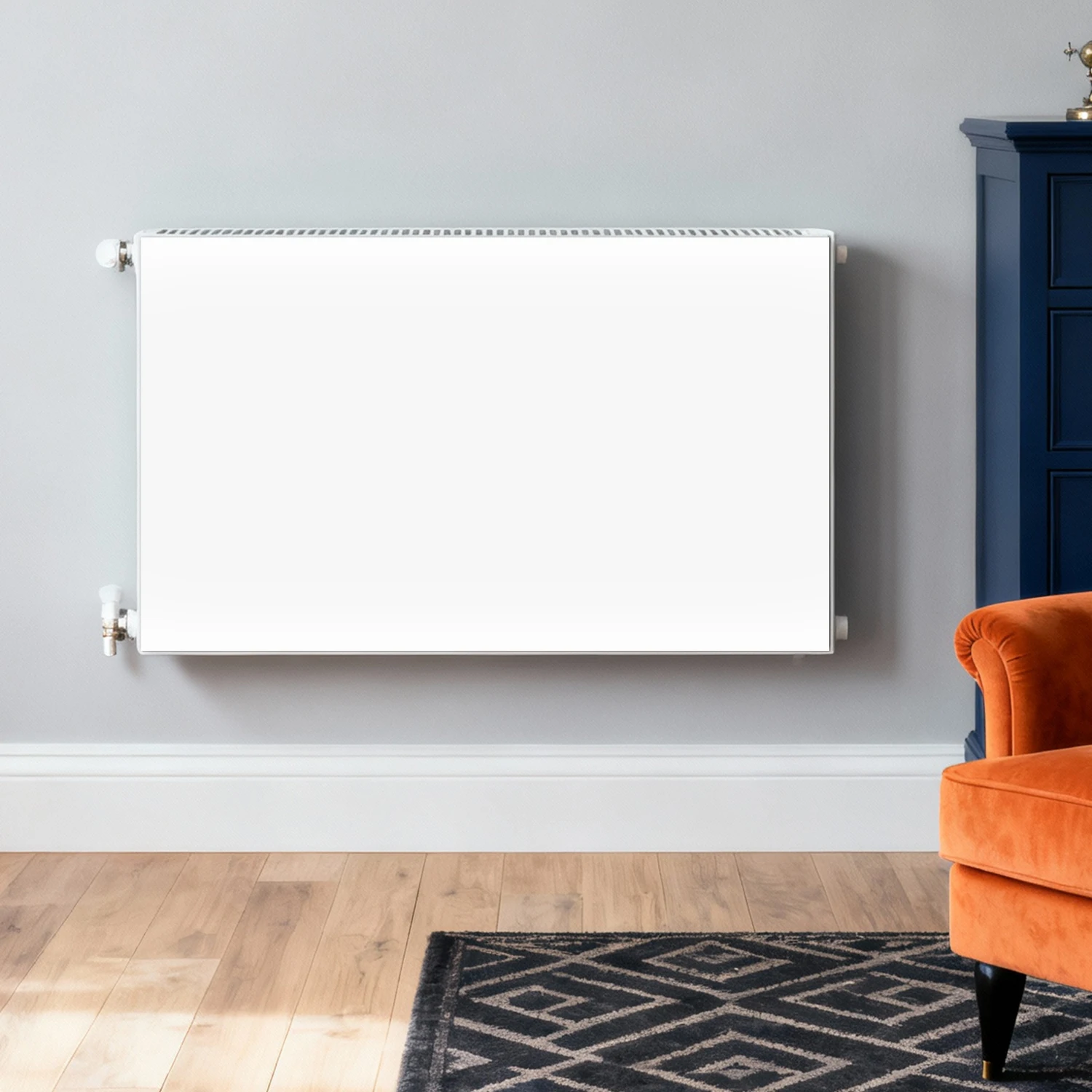 Heating Magnetic Decoration Sticker White Magnetic Heat-Resistant Radiator Beautification Decoration