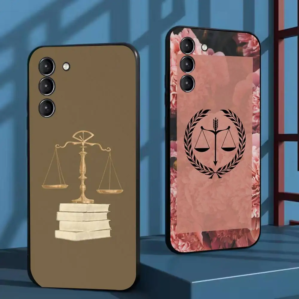 

Judge Justice Lawyer Phone Case For Samsung Galaxy A73,72,51,53,52,71,22,5G,Note,J7,8,9 Soft Black Cover