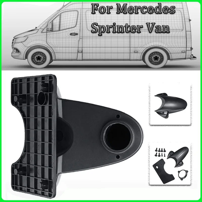 

1 Set ABS Car Reverse Rear View Backup Camera Case Housing for Mercedes Sprinter Van Car Camera Replacement Housing Parts