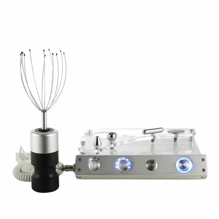 Portable Acoustic Stimulator Massage Device Sound Wave Vibration Scalp Treatment for Body and Head Home Use