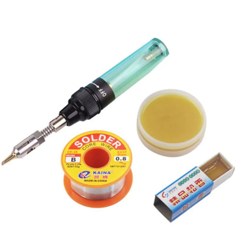 Portable Hold Gas Soldering Iron Electric Portable Triad Gas Welder Electric Tin Soldering Iron Wireless Universal Box-packed