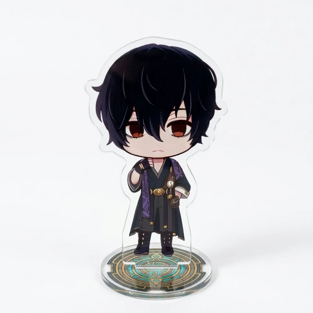 Anime Record of Ragnarok 10cm Acrylic Stand Keychain Shuumatsu no Valkyrie Adam Buddha Qin Shi Huang Jack Hades Keyring Key Figu