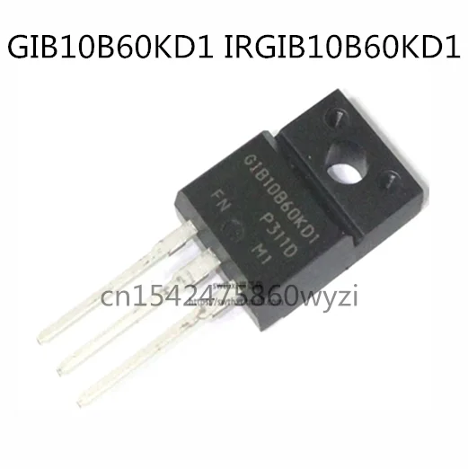 Original 5pcs/ IRGIB10B60KD1 GIB10B60KD1 TO-220F