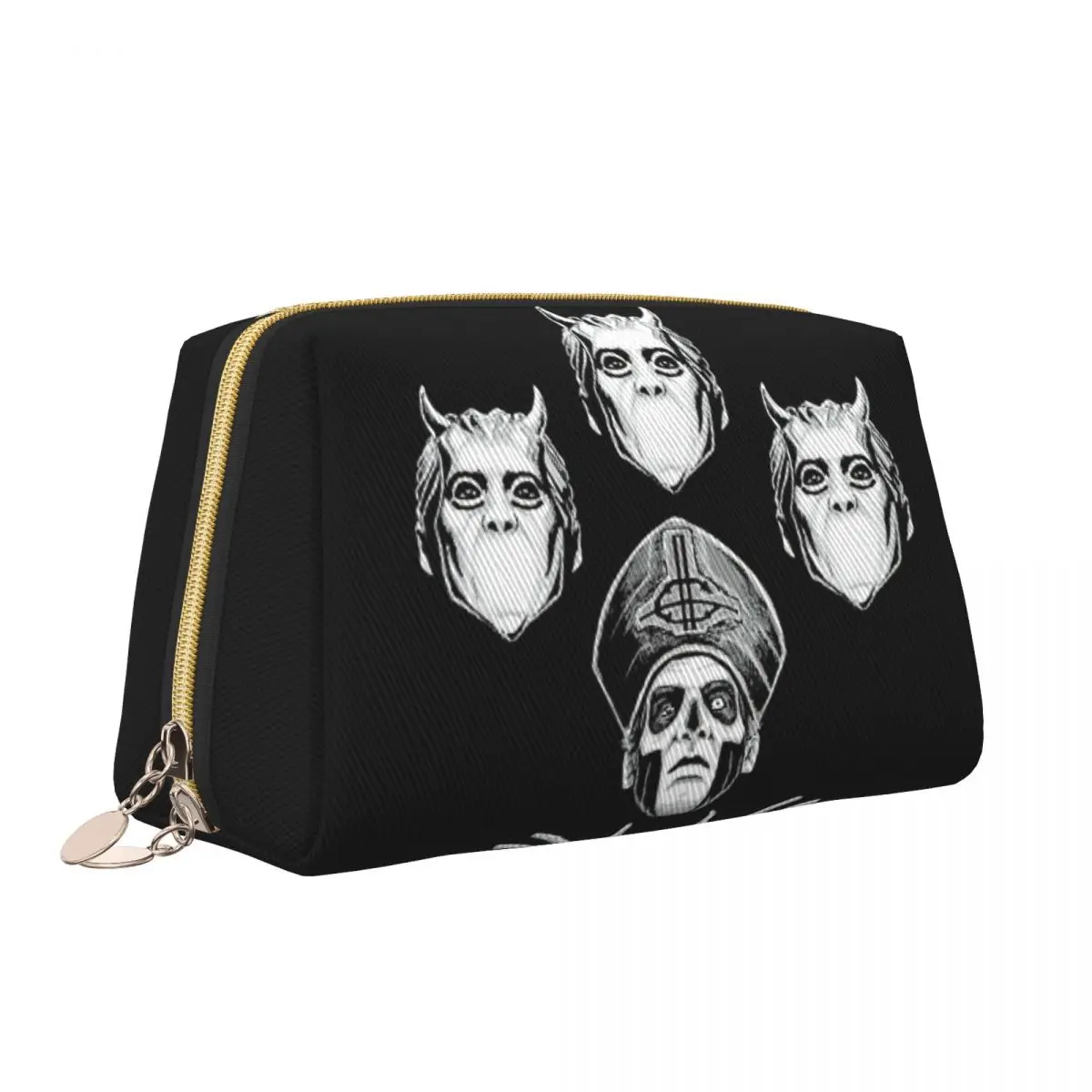 Custom Ghost Impera Maestro Toiletry Bag for Women Swedish Rock Band Cosmetic Makeup Organizer Lady Beauty Storage Dopp Kit Case