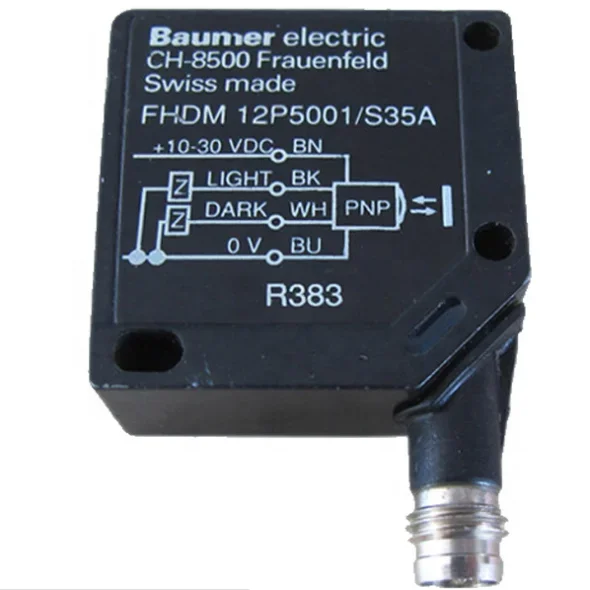 Baumer Brand and New Photoelectric Sensor CH-8500 Frauenfeld FHDM 12P5001/S35A