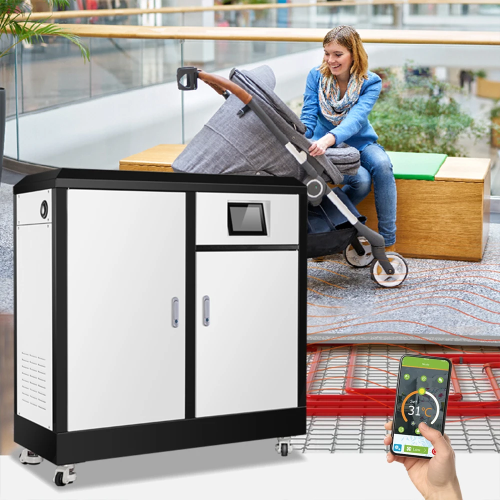 Europe Type With Wifi Control Floor Standing Central Heating Boiler for Home Villa Electric Boiler