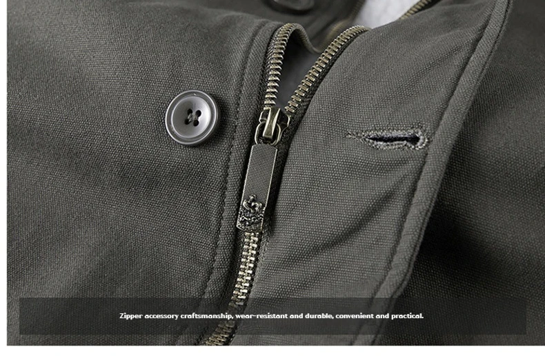 Kaltes Wetter im Freien, verdickt, winddicht, warm, für Herren, Baumwolle, gepolstert, mit Kapuze, Streetwear, modisch, lässig, Parka, Wintermantel – Detail 11