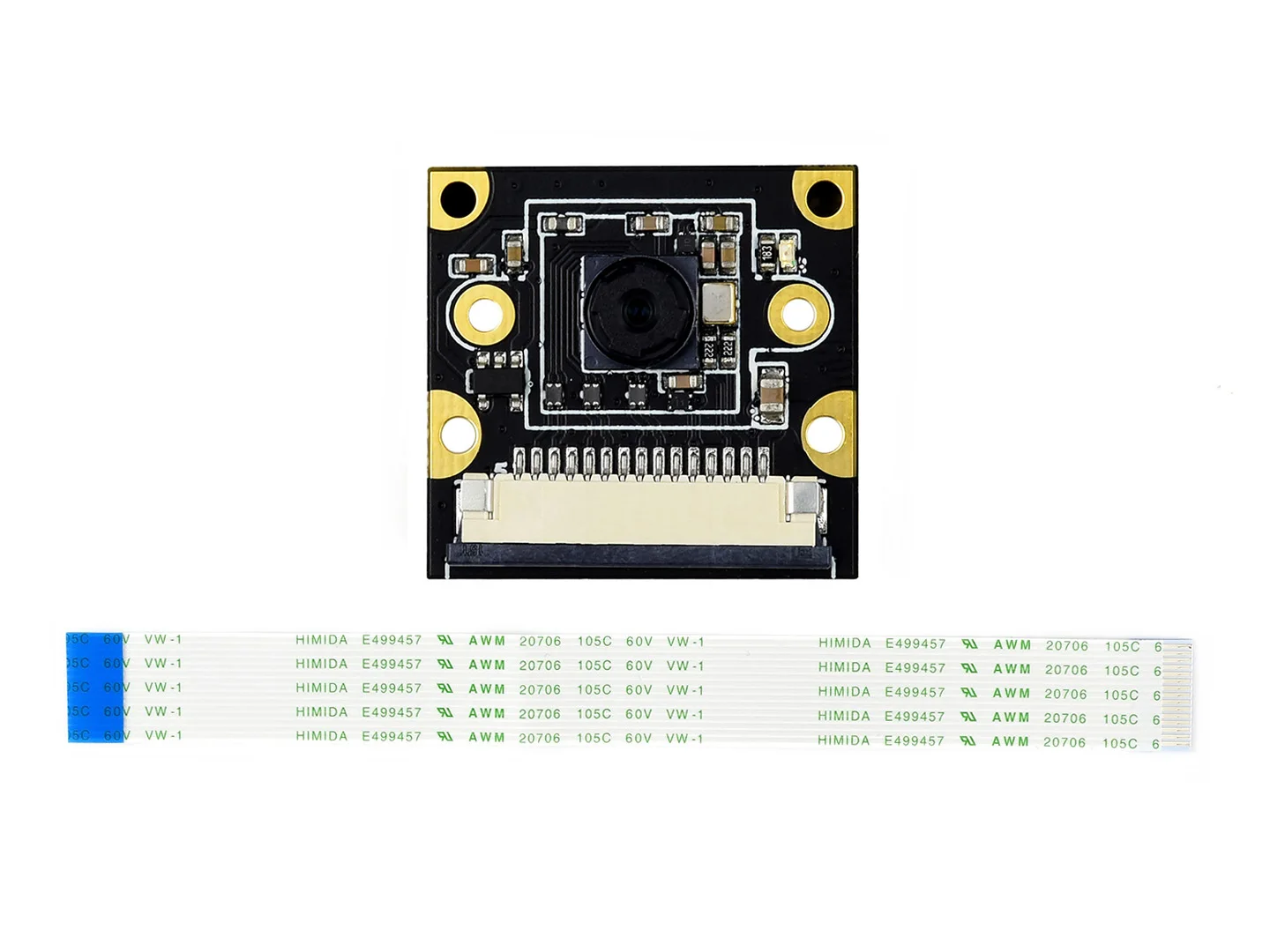 Waveshare IMX219-77 Camera for Jetson Nano Developer Kit, Compute Module 3/3+, 77 Degree FOV 8 Megapixels