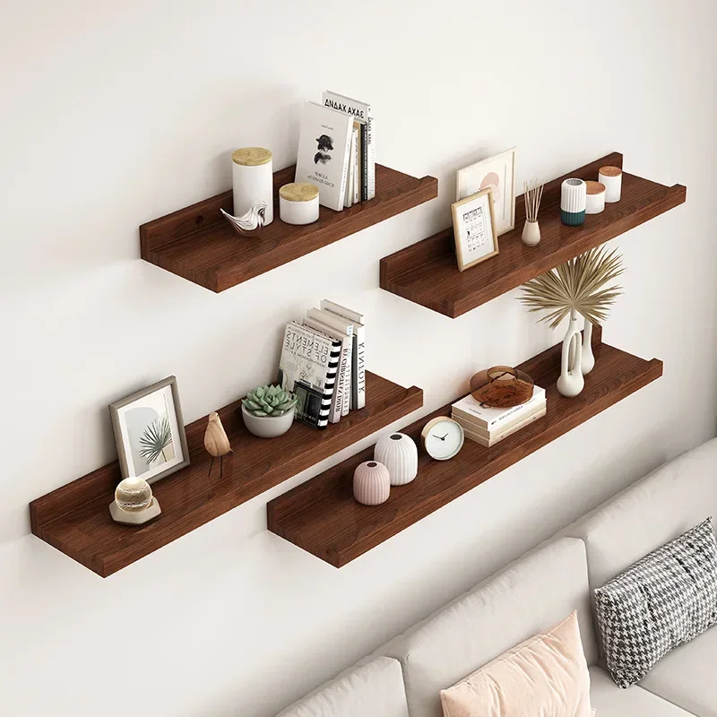 

2 Pack Floating Shelves for Wall Decor Storage Wall Mounted Wood Shelves for Bedroom,Bathroom,Kitchen Kids Books Organizer Room