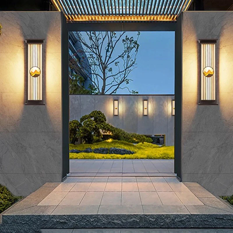 

Terrace Designer Outdoor Light Luxury Modern Accessories Garden Decoration Display Lighting Trendy Luce Giardino Home Decoration